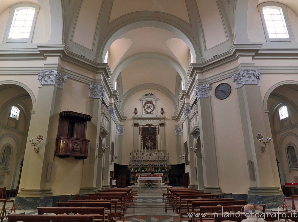 Saludecio (Rimini, Italy) - Interior of the Church of San Biagio